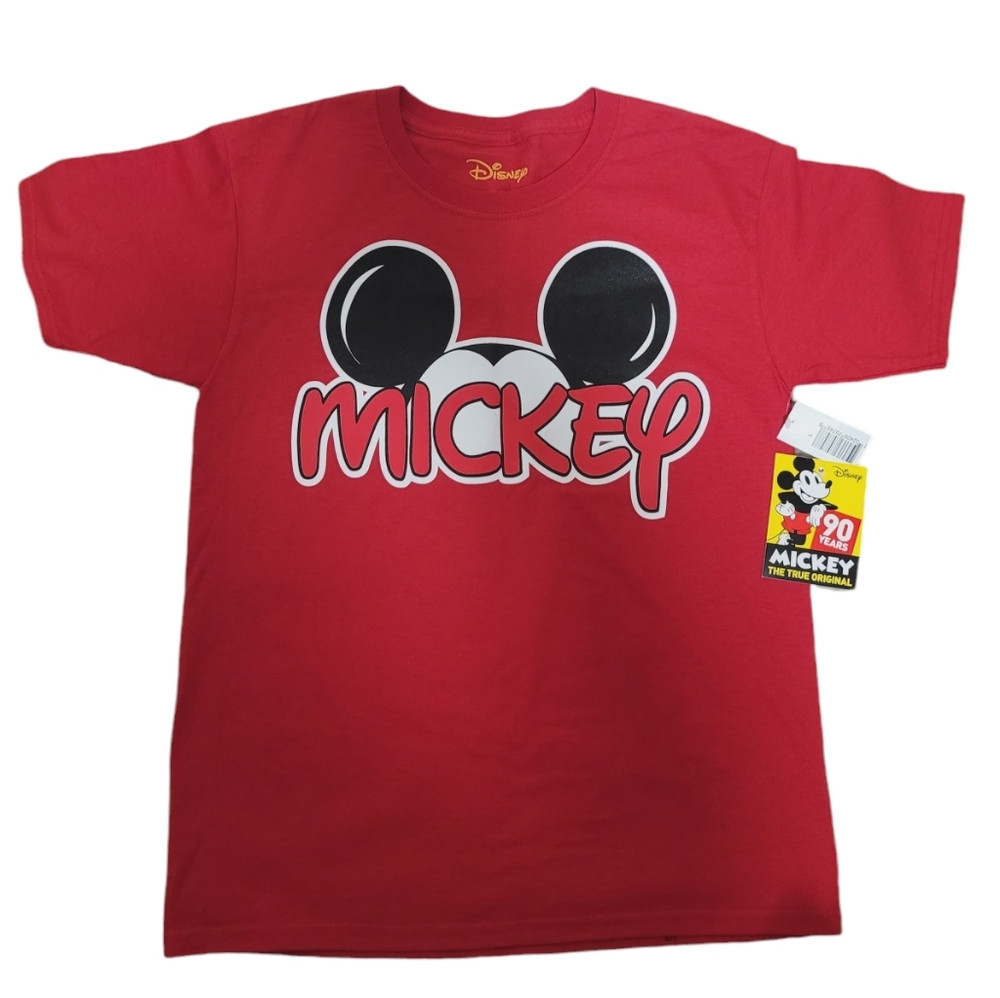 NWT Disney Mickey Mouse Tee Shirt 90 Years The True Original Size L (10/12)